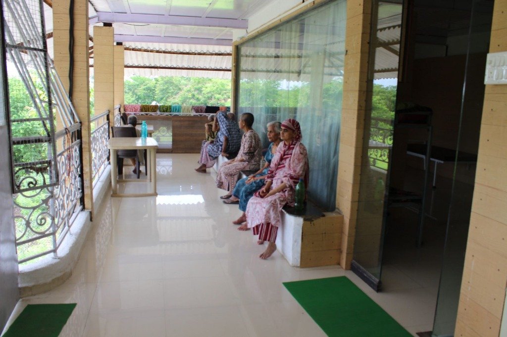 Senior Citizens Living Happily at Brahmand Senior Home